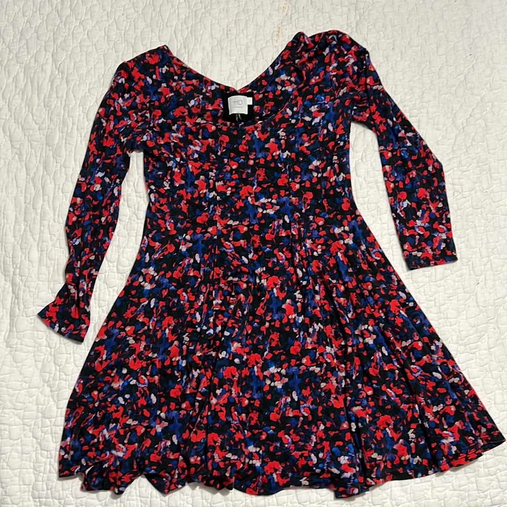 Jewel tone cocktail dress